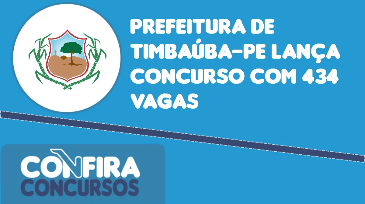 🚨 TIMBAÚBA PE: Concurso da Prefeitura com 115 vagas. #shorts #concurso  #concursospúblicos #concursos 