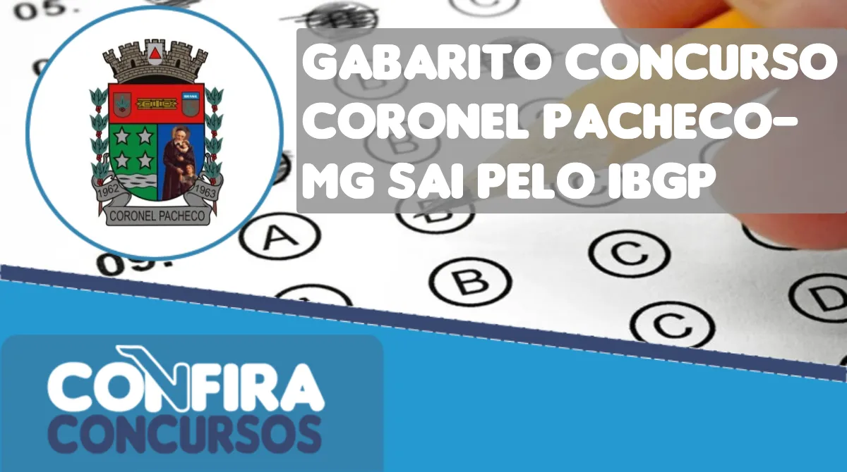 Gabarito concurso Coronel sai pelo IBGP