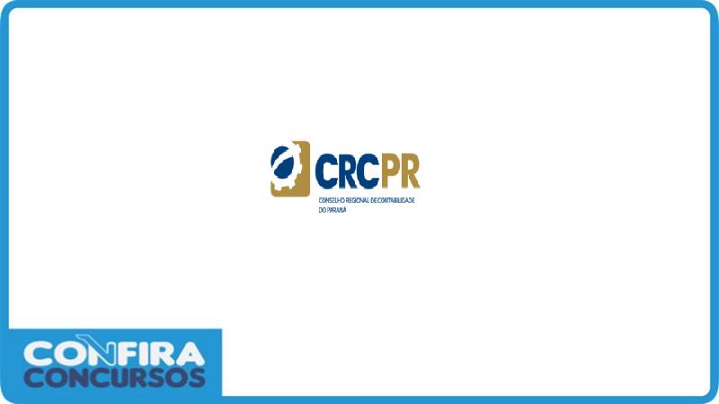 CRC-PR abre concurso público para CR